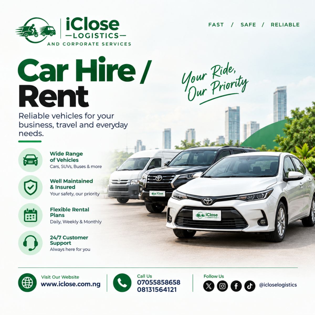 Vehicle rental