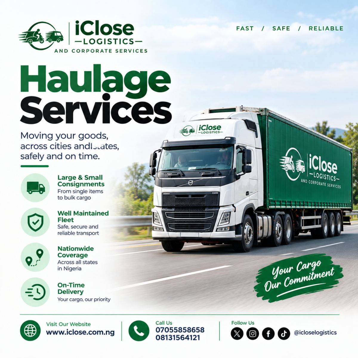 Haulage services